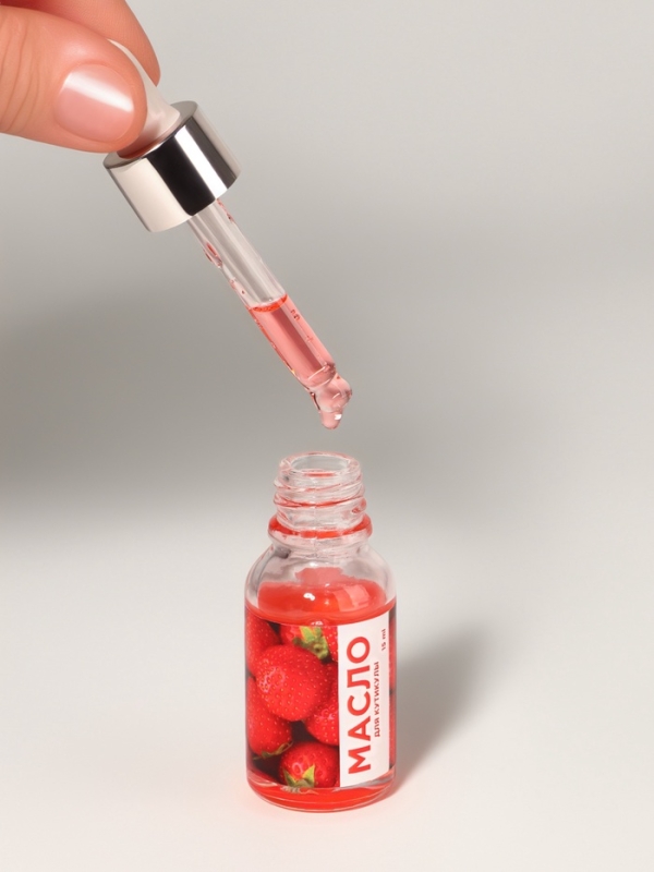 Масло д/ногтей и кутикулы 15мл КЛУБНИКА бут с пип к/кор QF Масло д/ногтей и кутикулы 15мл КЛУБНИКА бут с пип к/кор QF