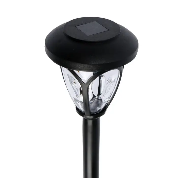 Садовый светильник &laquo;Ретро&raquo;, уличный, на солнечной батарее, 9.5&times;39.5&times;9.5 см, 1 LED, свечение белое