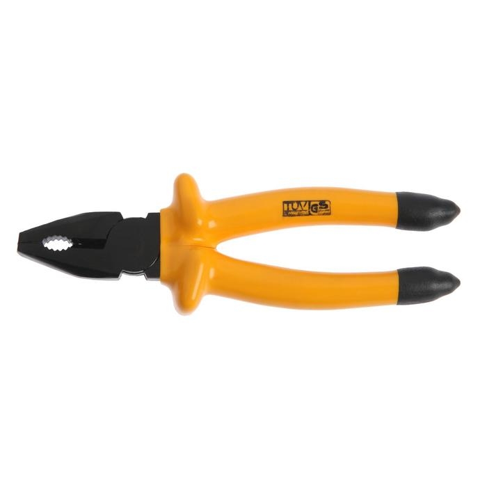 Плоскогубцы диэлектрические ТУНДРА, изолирующие рукоятки из резины до 1000 В, 200 мм Плоскогубцы диэлектрические ТУНДРА, изолирующие рукоятки из резины до 1000 В, 200 мм