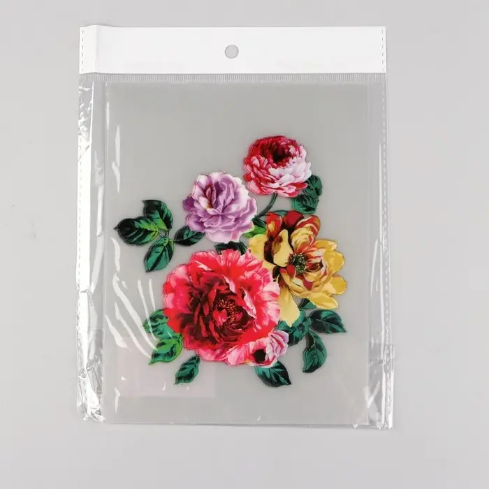 Термонаклейка «Цветы», 17×16 см Термонаклейка «Цветы», 17×16 см