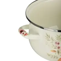 Кастрюля эмалированная VETTA Лаура, 22см, 3,6л, индукция