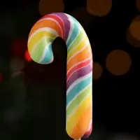 Карамель на палочке новогодняя "Трость мини", 15 г Карамель на палочке новогодняя "Трость мини", 15 г