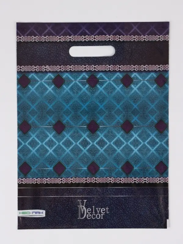 Пакет Пакет "Декор, полиэтиленовый с вырубной ручкой 30х40 см, 60 мкм