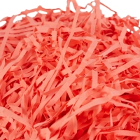 Наполнитель бумажный красн (медиум) пл80гр офсет упаковка 100гр БН-100кр