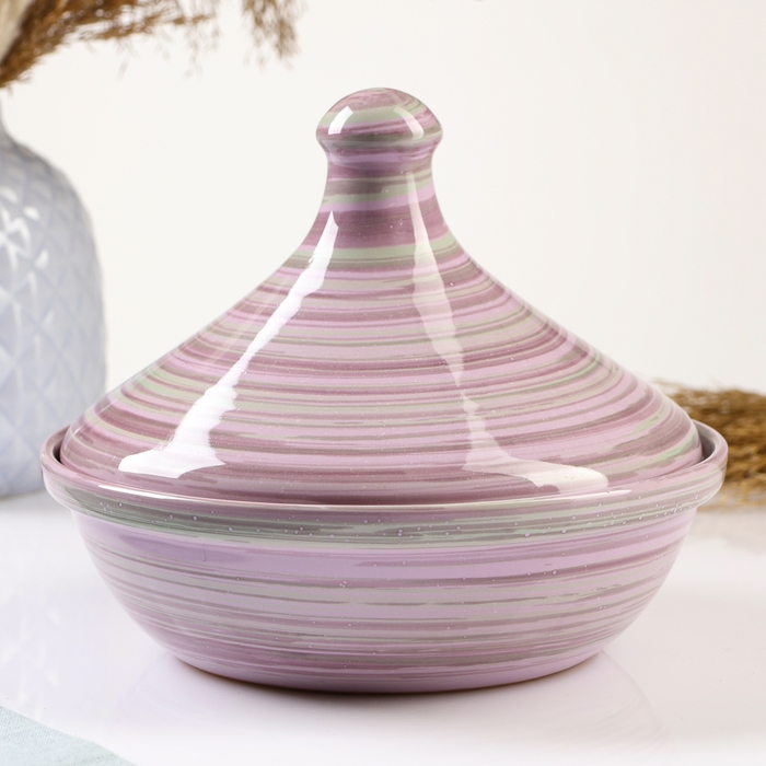 Тажин №3, 0,5л / 15х18см, лаванда, 0,5л Тажин №3, 0,5л / 15х18см, лаванда, 0,5л