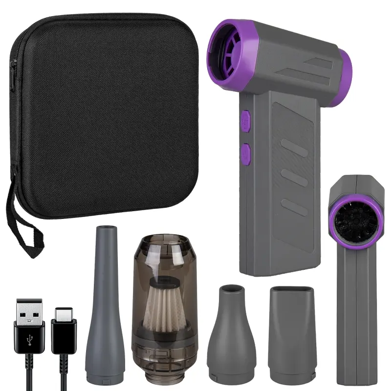 Турбовентилятор + пылесос 2 в1 TL4810-K  фиолетовый (24шт/кор)