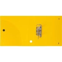 Папка-регистратор А4 80мм Attache на резинке, полифом, желтый