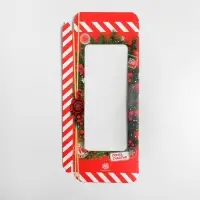Коробка для шоколада «Волшебная почта», с окном, 17 х 8.5 х 1.5 см