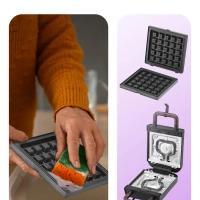 Вафельница электрическая для бельгийских вафель КТ-3652 Вафельница электрическая для бельгийских вафель КТ-3652