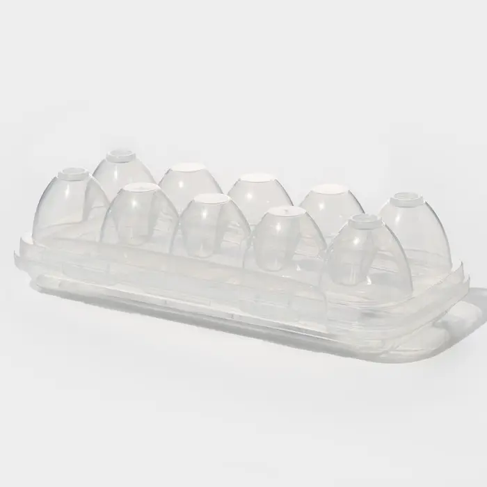 Контейнер для хранения яиц, 10 ячеек, 26,5×12,5×7 см Контейнер для хранения яиц, 10 ячеек, 26,5×12,5×7 см