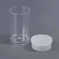 Баночки для хранения мелочей QF, 7 мл, d=2&times;3.5 см, 5 шт., прозрачные
