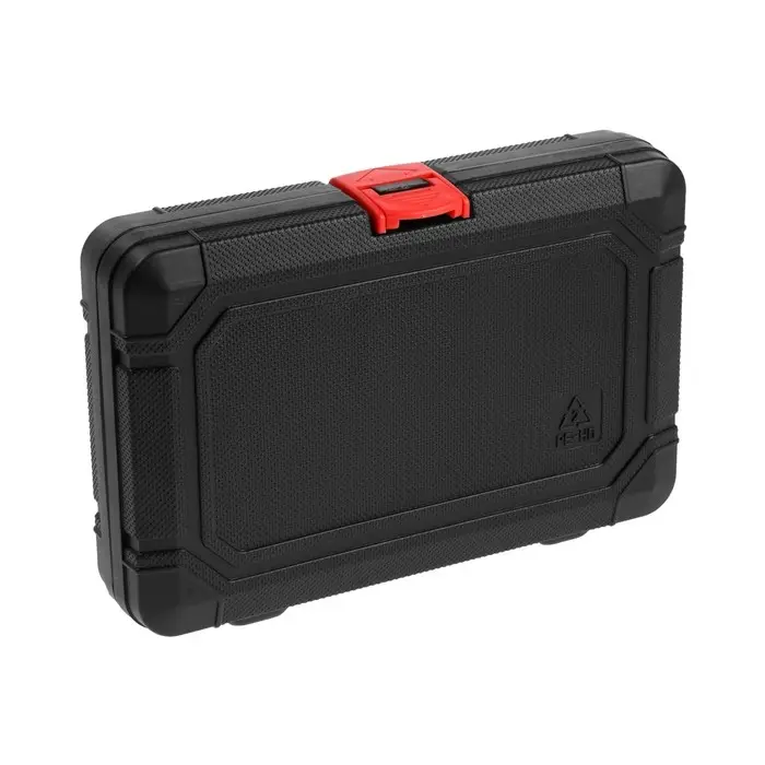 Набор трещоточных ключей ТУНДРА, CrV, сменные поворотные головки 8 - 24 мм, 72 зуба, 15 шт.   992569