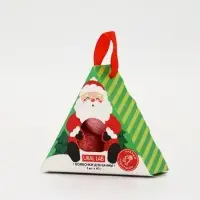 Бомбочки для ванны «Санта», набор 3 шт х 40 г, пряный глинтвейн, URAL LAB