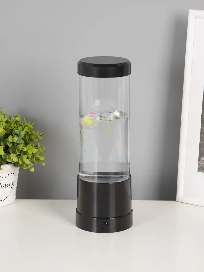 Светильник "Медузы" LED, RGB, USB, 3-5Вт, чёрный 9х9х25,5 см Светильник "Медузы" LED, RGB, USB, 3-5Вт, чёрный 9х9х25,5 см