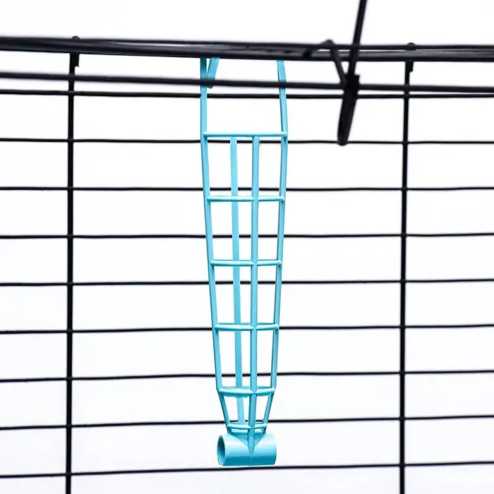 Клетка для кроликов, морских свинок &laquo;Пижон&raquo; №4 складная, 80&times;50&times;47 см, бирюзовая