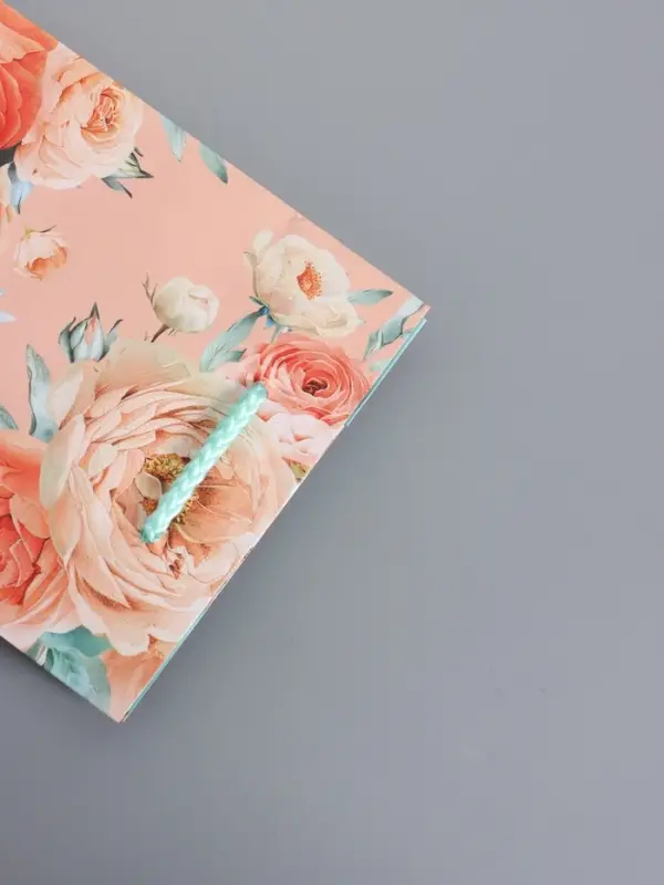 Пакет подарочный ламинированый "Цветочная радость" 11,5 х 14,5 х 6,5 см