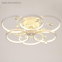 Люстра 669520/6 LED 90Вт 4000К белый 57,5х57,5х17 см BayerLux