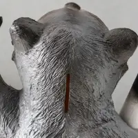 Копилка для денег &laquo;Енот ГАИ&raquo;, 30&times;18&times;16 см, серый