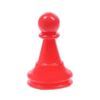 Фишки для настольных игр, набор 4 шт., фишка 2.5×1.6 см, кубик игральный 1.3×1.3 см