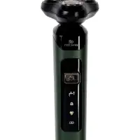 Электробритва LBR-13, 3 Вт, роторная, 3 головки, сухое бритьё, триммер, от АКБ