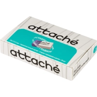 Ластик прямоугольный Attache 39x17x12,термопл.кауч,син/бел,д/ручки и каранд