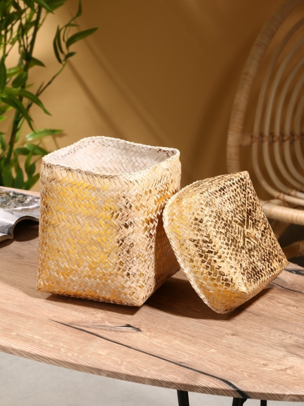 Корзинка плетеная Корзинка плетеная "Аварис" 17х17х25 см