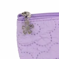 Косметичка дор Цветок 22*6*16, отд на молнии, сиреневый