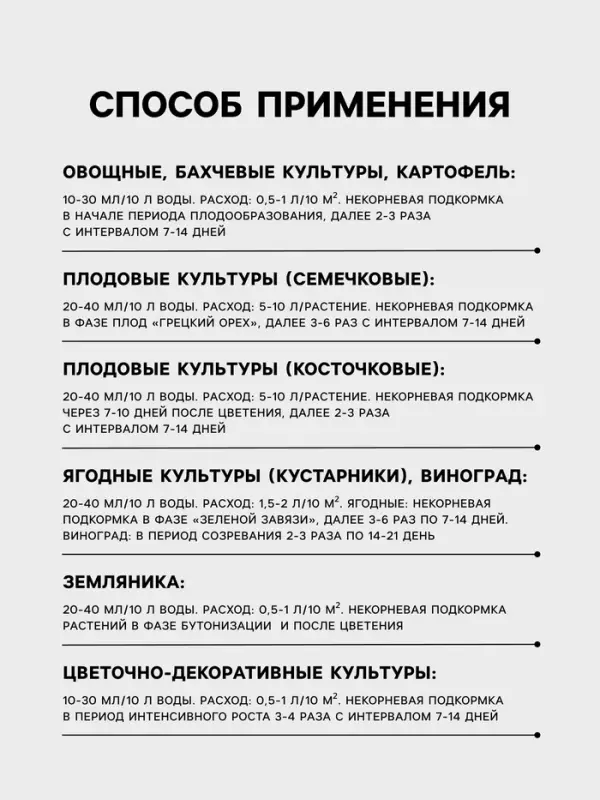 Микроудобрение для улучшения качества и сохранности плодов &laquo;Щелково Агрохим&raquo;, &laquo;Ультрамаг-кальций&raquo;, 10 мл
