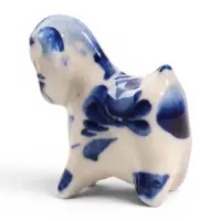 Фигурка &laquo;Козлик&raquo;, 3.5&times;3.5 см, гжель