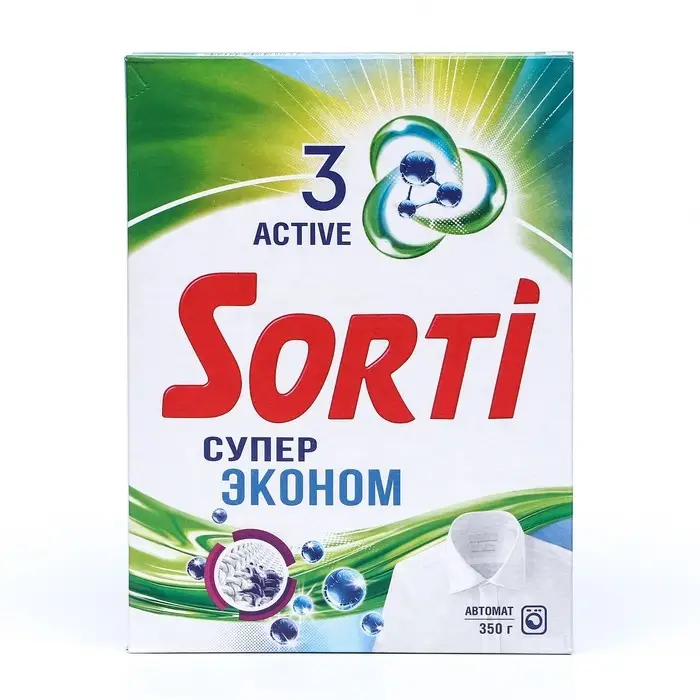 Порошок стиральный Sorti Порошок стиральный Sorti "Автомат Эконом Супер", 350 г
