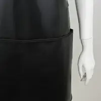 Фартук парикмахерский, одностронний, 3 кармана, чёрный Фартук парикмахерский, одностронний, 3 кармана, чёрный