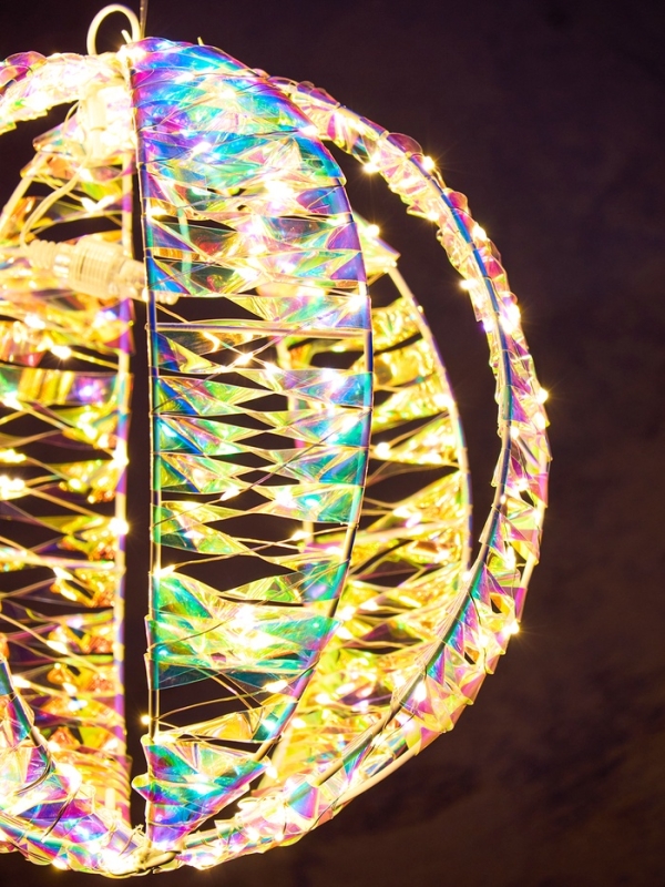 Фигура световая FROSTY "Шар", 30 см, 300 LED, 220V, свечение тёплое белое