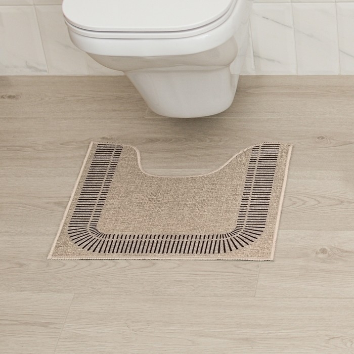 Коврик для ванной Этель Коврик для ванной Этель "Happy place", 40х45 см