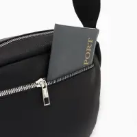 Сумка женская кросс-боди TEXTURA на молнии, 16&times;7&times;17 см, чёрная