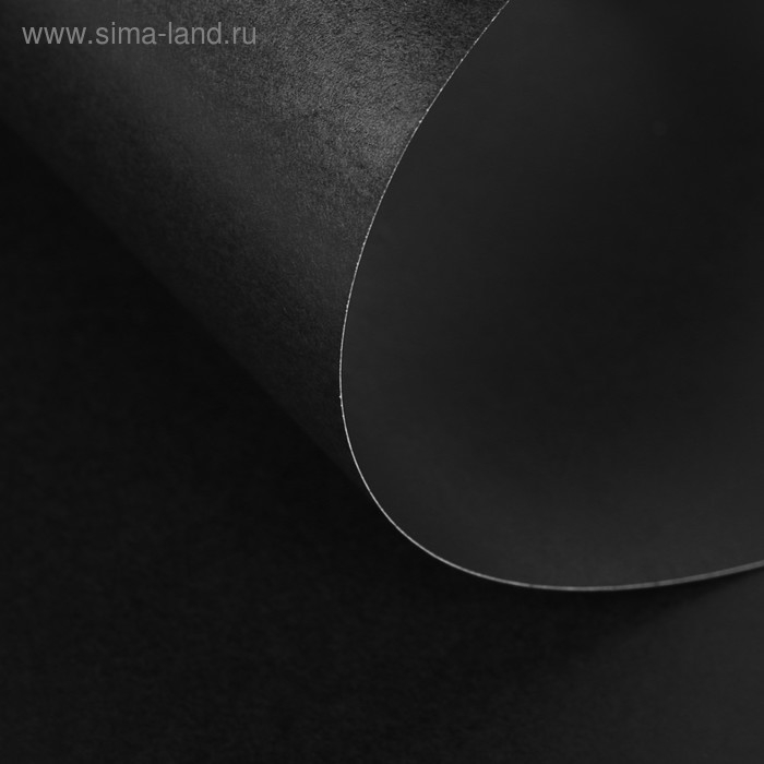 Бумага тонированная А3, 10 листов, 200 г/м², чёрная