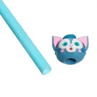 Ручка-прикол Calligrata &laquo;Зверюшки&raquo;, чёрный стержень, гелевая, МИКС