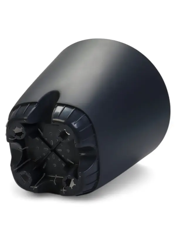 Кашпо с прикорневым поливом 15 л D-29,5см, H-31см графит Кашпо с прикорневым поливом 15 л D-29,5см, H-31см графит "Гранд"