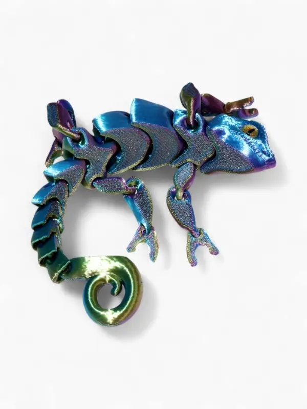 3Д игрушка "Хамелеон"