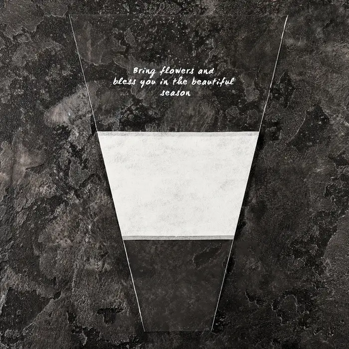 Пакет конус для цветов, с нетканым материалом, 26+7×37 см, белый Пакет конус для цветов, с нетканым материалом, 26+7×37 см, белый