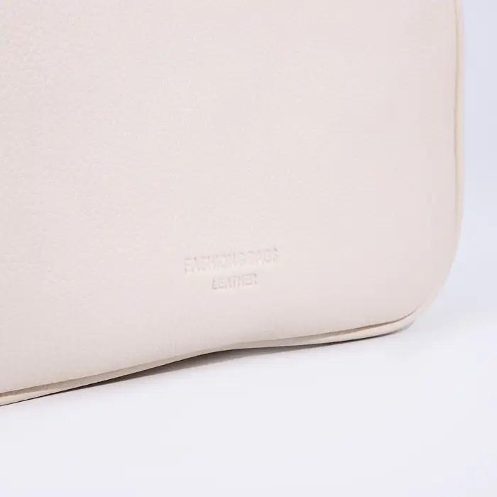 Сумка женская кросс-боди на молнии, 25&times;8.5&times;14 см, белая