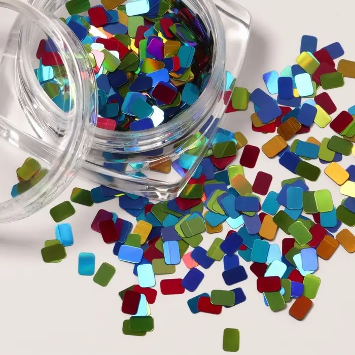 Пайетки для декора «Диско», разноцветные Пайетки для декора «Диско», разноцветные