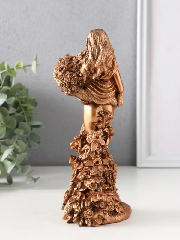 Фигура «Ева со змеей», 20×8.5×9 см, бронза