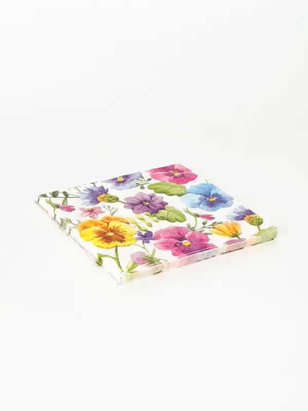 Салфетки бумажные двухслойные &laquo;Полевые цветы&raquo;, 33 х 33, 12 шт