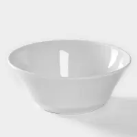 Салатник Добрушский завод &laquo;Бельё&raquo;, 200 мл, d=11.2 см, фарфор, белый