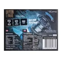 Компьютерные колонки Qumo Rage AS005, 2.0, 2x5 Вт, подсветка, Jack 3.5 мм, USB, черные