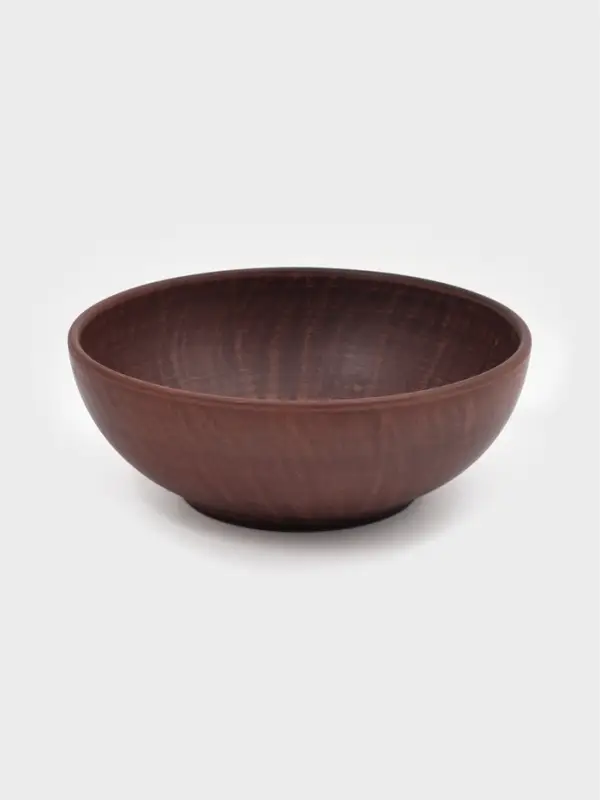 Салатник &laquo;Гладь&raquo;, 800 мл, 17.5&times;5.5 см, красная глина