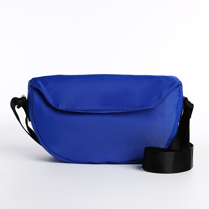 Сумка молодёжная на молнии, цвет синий Сумка молодёжная на молнии, цвет синий