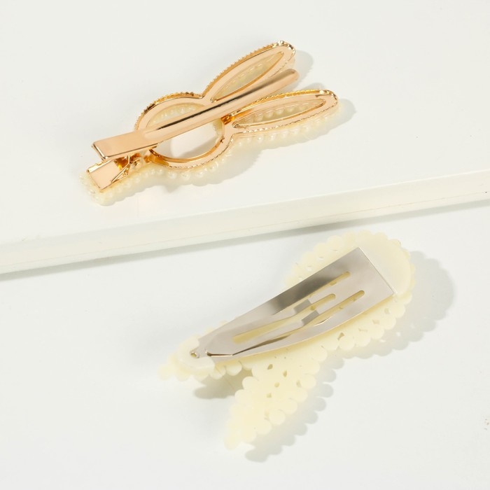 Заколки для волос «Счастье», 2 шт, 9 х 12 см Заколки для волос «Счастье», 2 шт, 9 х 12 см