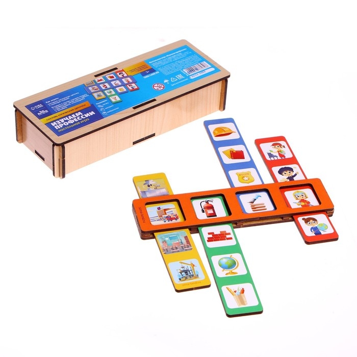 Настольная игра «Изучаем профессии» Настольная игра «Изучаем профессии»