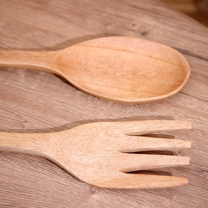 Вилка-ложка  сувенирная 50 см Вилка-ложка  сувенирная 50 см